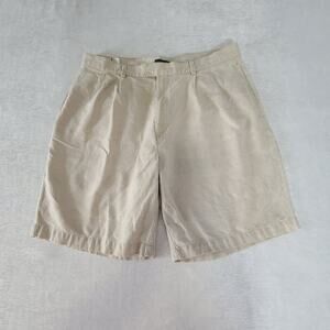Dockers men's linen/cotton blend shorts beige Size 38